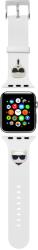 Karl Lagerfeld Apple iWatch Karl Lagerfeld KLAWLSLCKW 42/44mm óraszíj - Fehér