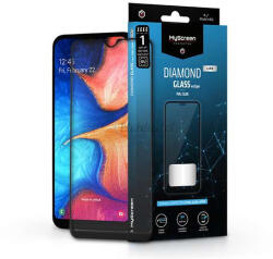 MyScreen Samsung A202F Galaxy A20e edzett üveg képernyővédő fólia - MyScreen Protector Diamond Glass Lite Edge2.5D Full Glue - fekete