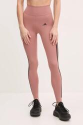 adidas Performance edzős legging Optime - narancssárga L - answear - 22 190 Ft