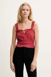 GUESS felső REYA piros, női, nyomott mintás, W5GH0U WE340 - piros M