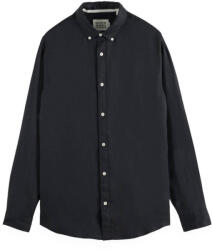 Scotch & Soda Cămaşă Linen Ls Button-Down 179188 SC001 black