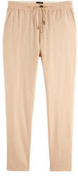 Scotch & Soda Pantaloni Warren-Linen Twill Jogger 179979 SC050 highway gray