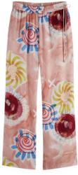 Scotch & Soda Pantaloni Gia Mid Rise Wide Leg Elasticated ULH00595F SCU644 abstract sun pink (ULH00595F-7701)