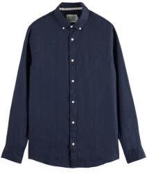 Scotch & Soda Cămaşă Linen Ls Button-Down 179188 SC401 night (179188-0002)