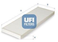 UFI Filtru, aer habitaclu UFI 53.457. 00 (53.457.00)
