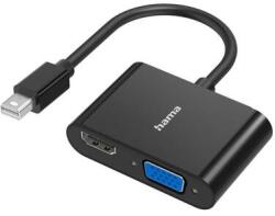 Hama Видео адаптер 2 в 1, HAMA Mini Displayport - VGA (HAMA-300086)