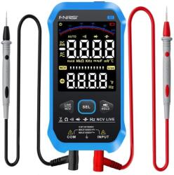 FNIRSI S1 Smart Multimetru digital 8 în 1, ecran color, tester de tensiune, termometru, AC/DC 1000 V (S1)