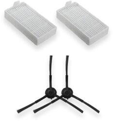  Mobil kefe- és szűrőkészlet Silvercrest SSWR A1, SSR 3000 A1 porszívóhoz, 4 db, 4 db (set silverstar sswr A1, 4 pc)