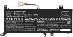 Cameron Sino Akkumulátor Asus Expertbook P1, Vivobook 14, Vivobook 15 és másokhoz, 4100 mAh, Li-Ion (CS-AUV159NB)