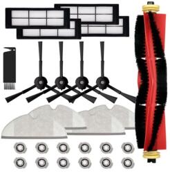  Mobilly kefe és szűrő készlet Roborock S5, S6, S6 Pure, fekete (Roborock S5 S6)