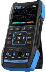 FNIRSI 2C53T digitális multiméter, oszcilloszkóp és jelgenerátor 3 az 1-ben, kétcsatornás, 50 MHz (2C53T)