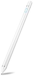  Mobilly aktív stylus és érintőtoll 3in1 mobiltelefonokhoz és táblagépekhez, fehér színben