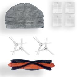  Mobilly csere kefék, szűrők és mopszok készlet XIaomi E10, E12, 13 db (xiaomi e10 13 pcs)