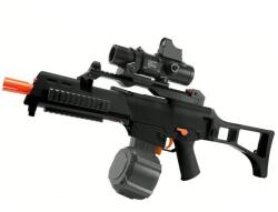 Sunny Blaster G36C, vízzselés BB támadó puska tartozékokkal, fekete színben (317)