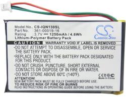 Cameron Sino Akkumulátor Garmin Nüvi 1300, 1350, 1370, 1390, 1490 készülékekhez, 1250mAh, Li-pol (CS-IQN130SL) - sunnysoft