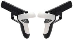  Ergonomikus pisztoly alakú rögzítőelemek az Oculus/Meta Quest 2 kontrollerekhez