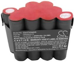 Cameron Sino Akkumulátor Eta 2442 90000, 2442 Verto és másokhoz, 2000 mAh, Li-Ion (CS-ETV244VX) - sunnysoft
