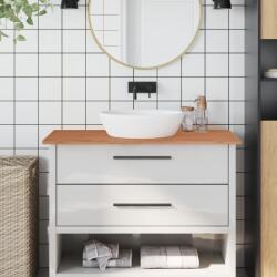 vidaXL tömör bükkfa fürdőszobai pult 100 x 50 x 1, 5 cm (355998)