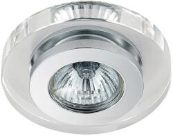 EMITHOR Elegant króm-átlátszó beépíthető lámpa (EMI-71005) GU10 1 izzós IP20 (71005)