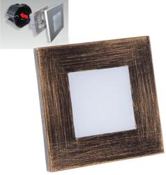 EMITHOR Step barna-fehér LED lépcsővilágító lámpa (EMI-48341) LED 1 izzós IP20 (48341)