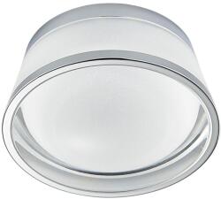 EMITHOR Elegant króm-átlátszó LED beépíthető lámpa (EMI-71101) LED 1 izzós IP20 (71101)
