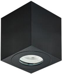 EMITHOR Alux fekete beépíthető lámpa (EMI-48623) GU10 1 izzós IP44 (48623)