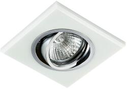 EMITHOR Elegant fehér-átlátszó beépíthető lámpa (EMI-71064) GU10 1 izzós IP20 (71064)