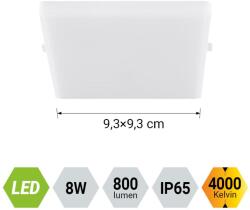 EMITHOR Agilo fehér LED beépíthető lámpa (EMI-63203) LED 1 izzós IP65 (63203)