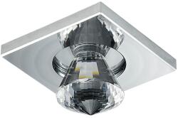 EMITHOR Elegant króm-átlátszó LED beépíthető lámpa (EMI-71016) LED 1 izzós IP20 (71016)