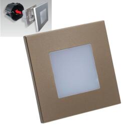 EMITHOR Step arany-fehér LED lépcsővilágító lámpa (EMI-48334) LED 1 izzós IP20 (48334)