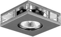 EMITHOR Elegant króm-átlátszó beépíthető lámpa (EMI-71027) GU10 1 izzós IP20 (71027)