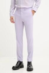 HUGO BOSS nadrág férfi, lila, egyenes, 50538303 - lila 52