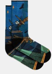 Smartwool zokni Hike Eagle Print SW002684 - kék 38-41