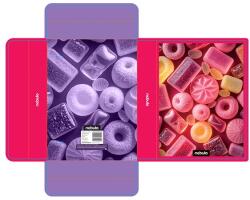 Nebulo Füzetbox NEBULO A/5 hullámkarton Candy (HB-A5-CANDY)