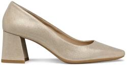Geox bőr flip-flop D GISELDA sárga, magassarkú, D36VCA 000MA C2012 - arany Női 38
