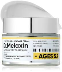 Dr.Melaxin Oyster Pep-3 Renewal Cream bőrmegújító és ránctalanító krém osztrigafehérjével, 50 ml