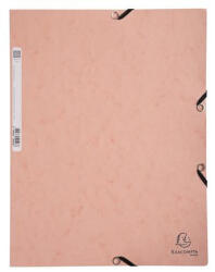 Exacompta Gumis mappa, prespán, A4, EXACOMPTA, "Aquarel", korall (55527E) - iroszer24