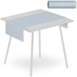 Pack Service Textilhatású asztali futó 40 cm x 24 m - világosszürke