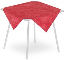 Pack Service Airspun víztaszító asztalterítő 100x100 cm, piros - 25 db/csomag