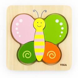 Viga Toys Fa képes kirakó puzzle Viga Pillangó