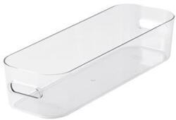 SMARTSTORE Műanyag tárolódoboz, 1, 3 liter, SMARTSTORE "Compact Clear Slim", átlátszó (CSDSMART18) - bestoffice