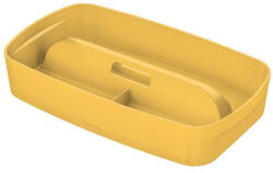 LEITZ Rendszerező tálca, fogantyúval, LEITZ "MyBox Cosy", melegsárga (52660019) - bestoffice