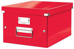 LEITZ Doboz, A4 méret, LEITZ "Click&Store", piros (E60440026) - bestoffice