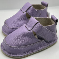 Macco Pantofi Primii Pasi Piele Naturala Lavender