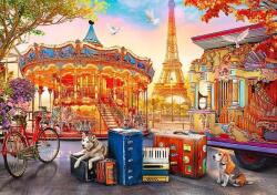 Trefl - Puzzle Holidays in Paris - 500 piese