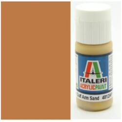 Italeri Flat US Army/Mar. Gulf Armor Sand (4812AP) - Vopsea mată pentru machete, nisip de deșert pentru blindate US Army/Mar. Gulf, 20ml (4812AP)
