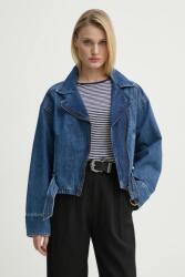 Levi's farmerdzseki BIKER JACKET H125 sötétkék, átmeneti, oversize, 001T8 - sötétkék M