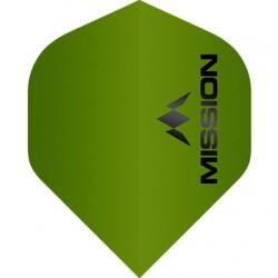 Mission Fluturasi darts Mission Logo, No2, mat verde , std, 100 microni (M000317)