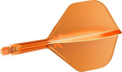 Target Fluturas si tija darts Target K-Flex, portocaliu neon, no2 fluturas si tija scurta (TRG410046)