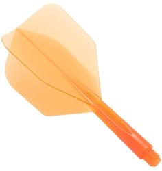 Condor Fluturas si tija intr-o bucata Condor Zero Stress portocaliu transparent, fluturas mic, tija scurta (CN362725)
